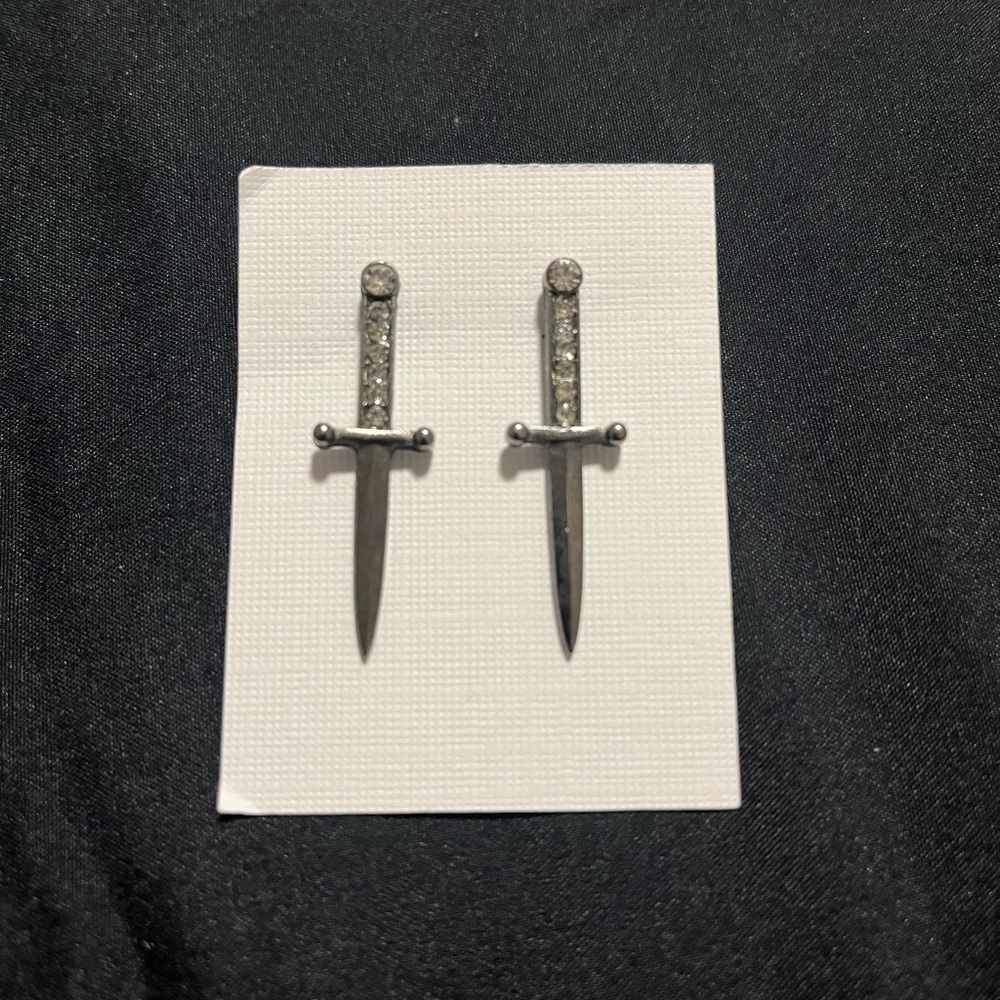 Dagger Earrings